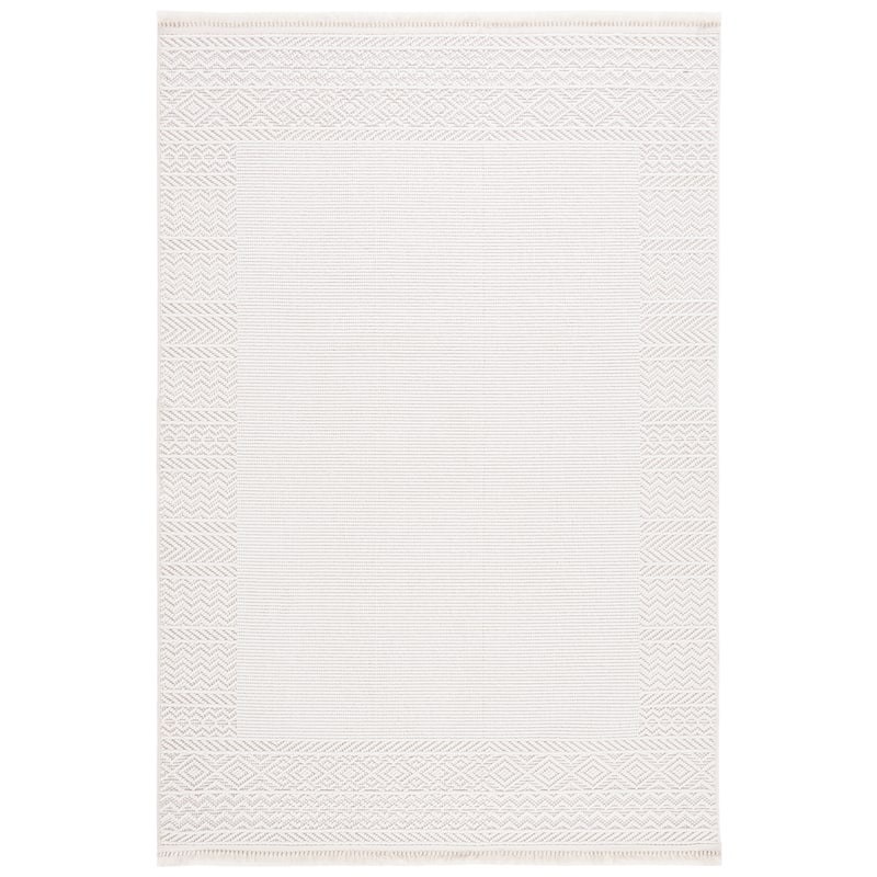 SAFAVIEH Camden Gioula Rustic Rug - 5'3" x 7'6" - Ivory