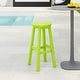 preview thumbnail 87 of 97, Laguna Hdpe All Weather Outdoor Patio 29" Round Bar Stool
