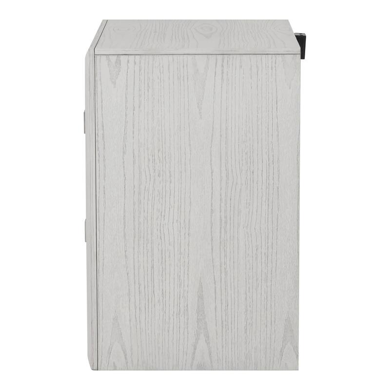 Furniture of America Klasiin 5-Piece Rustic White Wood Panel Bedroom Set