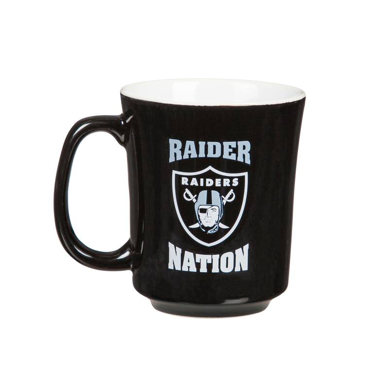Las Vegas Raiders, 14 oz Ceramic Coffee Mug w/ Gift Box
