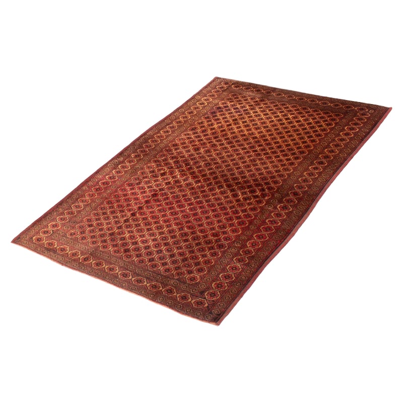 Teimani Tan Rug 3'10" x 6'5" - 3'10 x 6'5