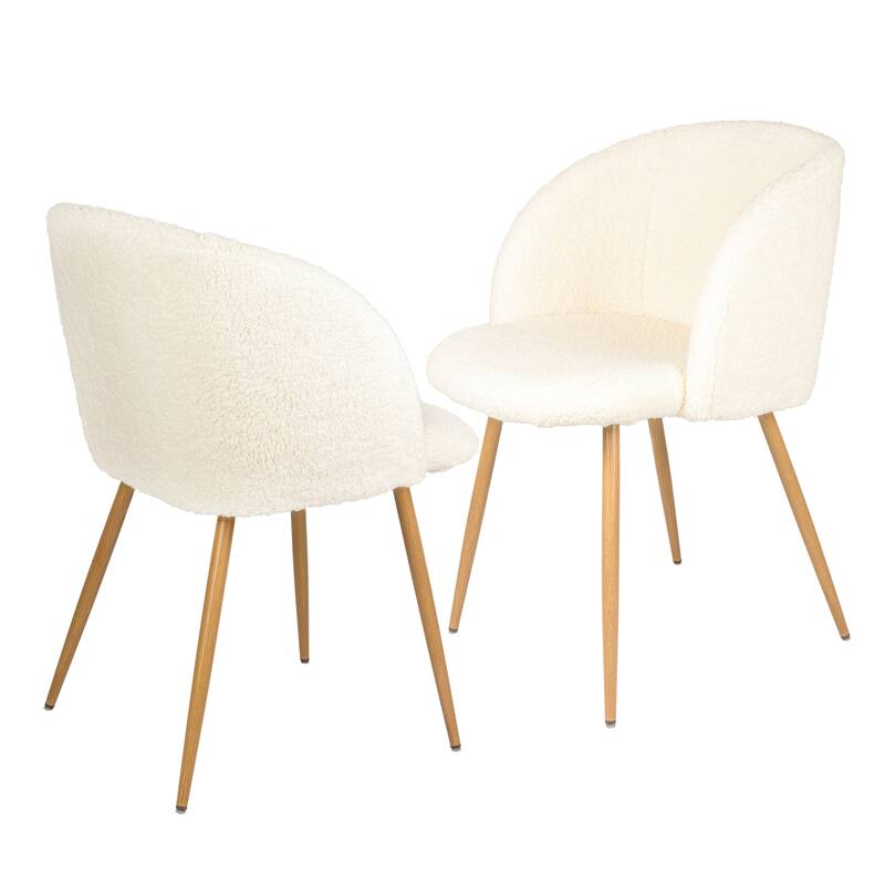 Rocking Accent Chair Tufted Upholstered Linen Wingback