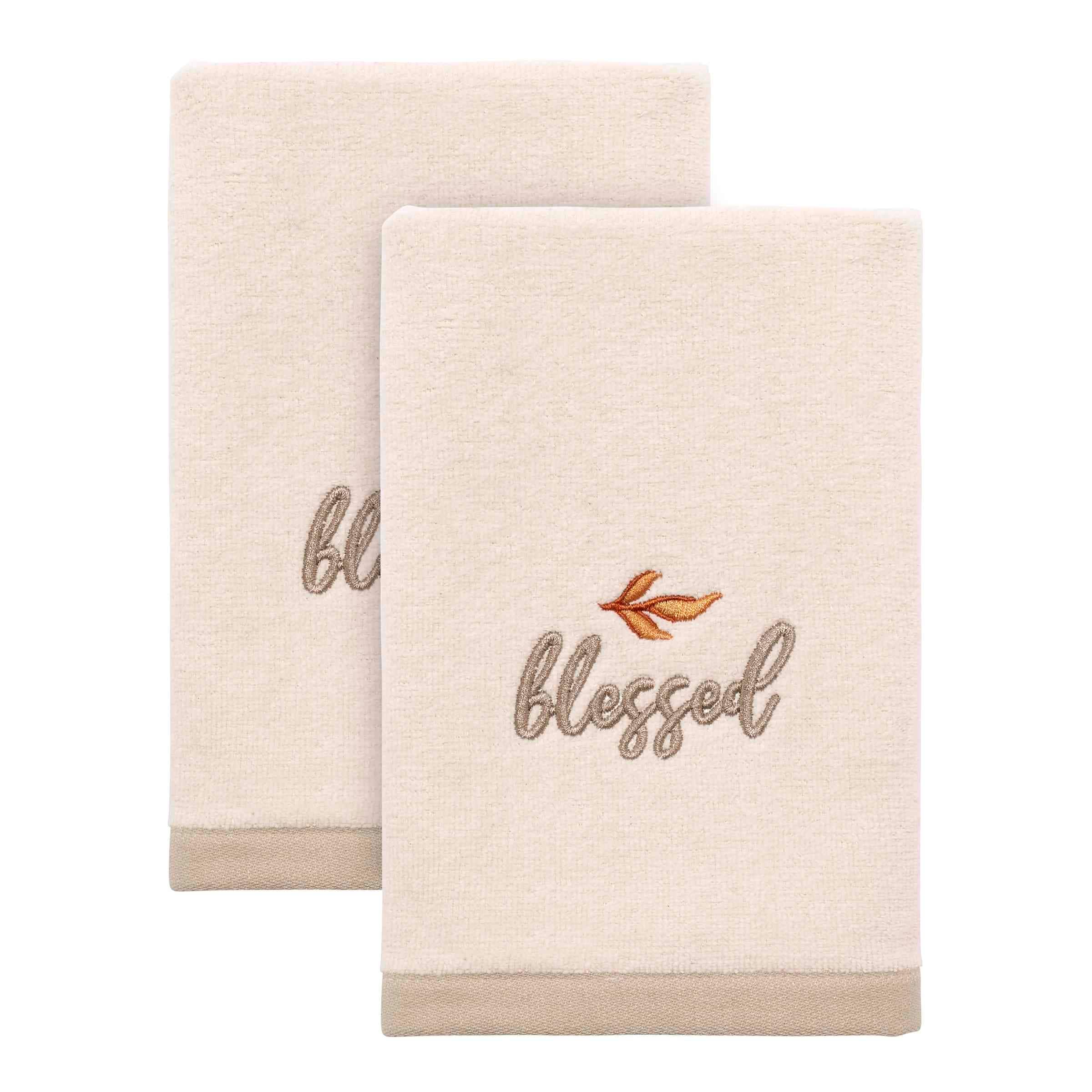 Avanti Grateful Patch 2-Pack Fingertip Towel Set - Fingertip Towel 2pk Set