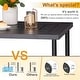 preview thumbnail 11 of 26, MAISON ARTS 3/5-Piece Patio Bar Stool Set of Metal Coffee Table & Textilene Swivel High Bar Stools