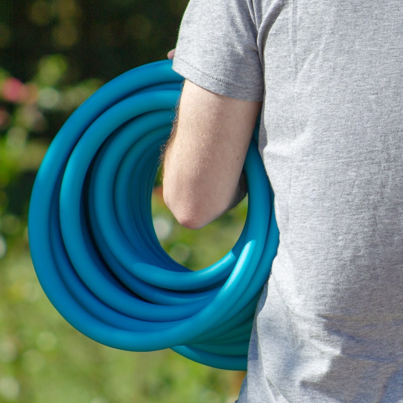 Aqua Joe 5/8 In 50 Ft. Hybrid Polymer FLEX Kink Free Hose - 50 Ft - 50 Ft