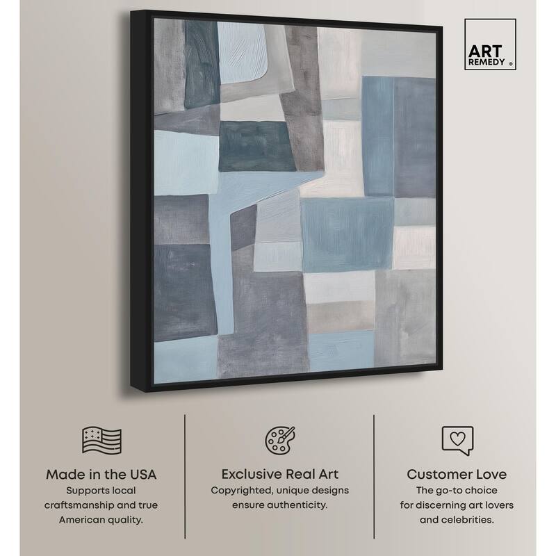 Tessellated Tones I Canvas by Art Remedy