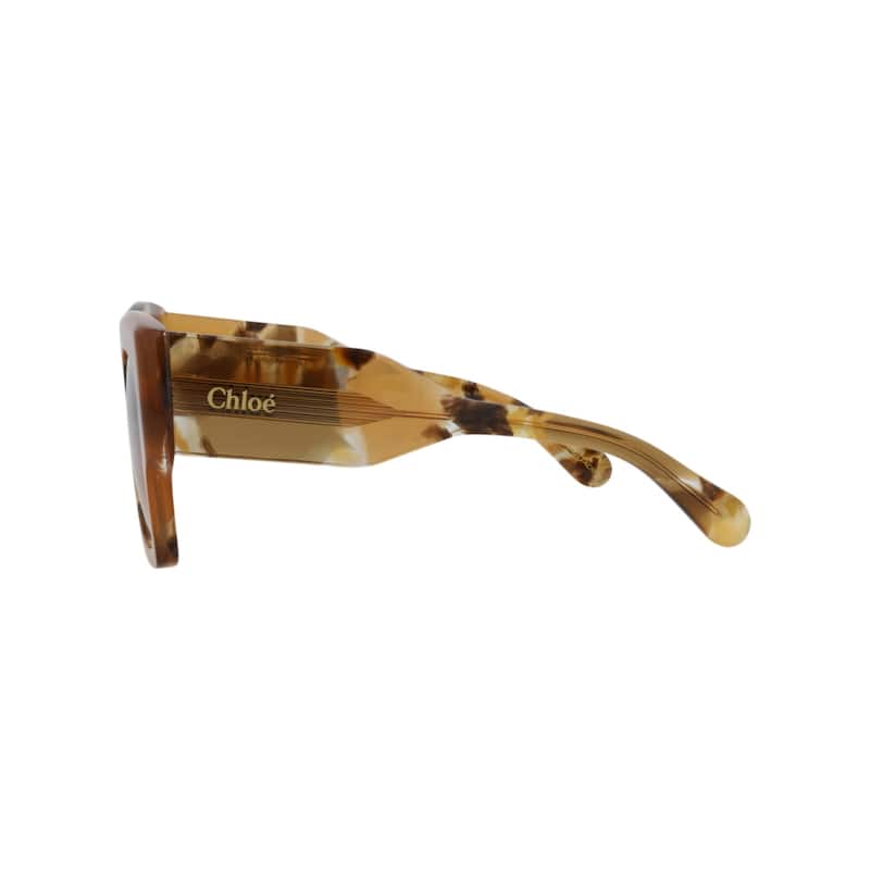 Chloé Square-Frame Recycled Acetate Sunglasses