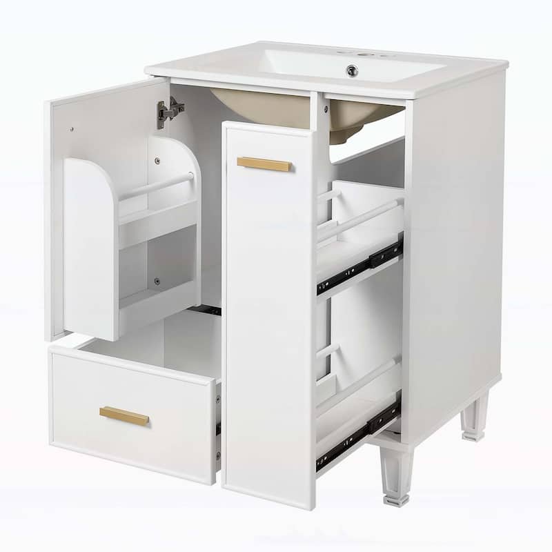 24" Bathroom Vanity with Sink