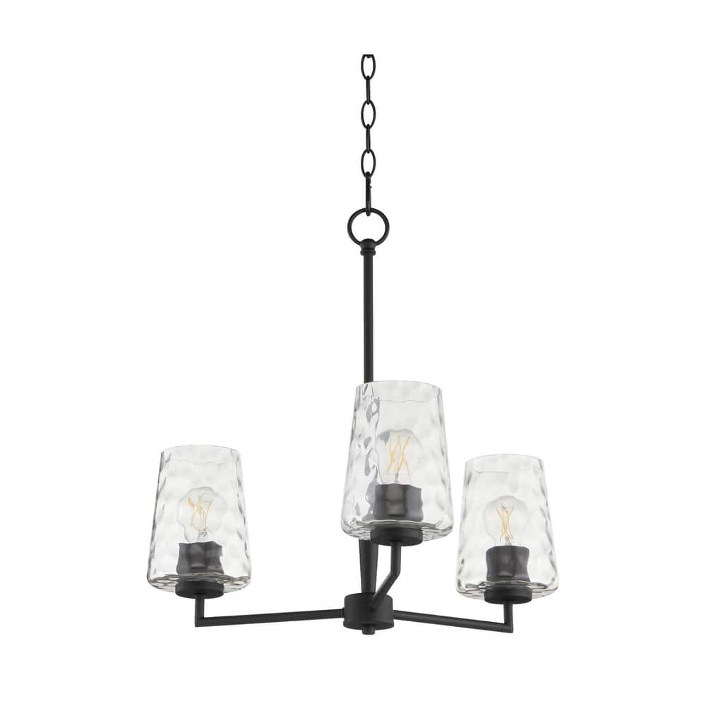 Quorum International 6204-3 Ayala 3 Light 22" Wide Chandelier