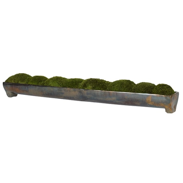 slide 2 of 3, Uttermost Canal Moss Centerpiece - 5 x 34 x 3