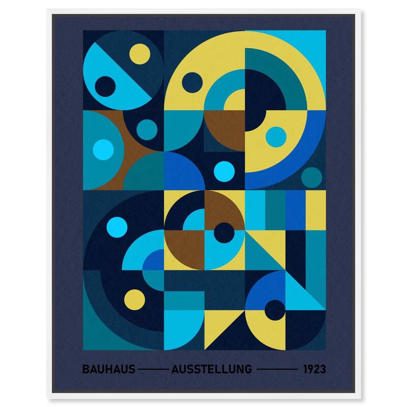 Bauhaus Canvas by Art Remedy - White - 30" x 36"