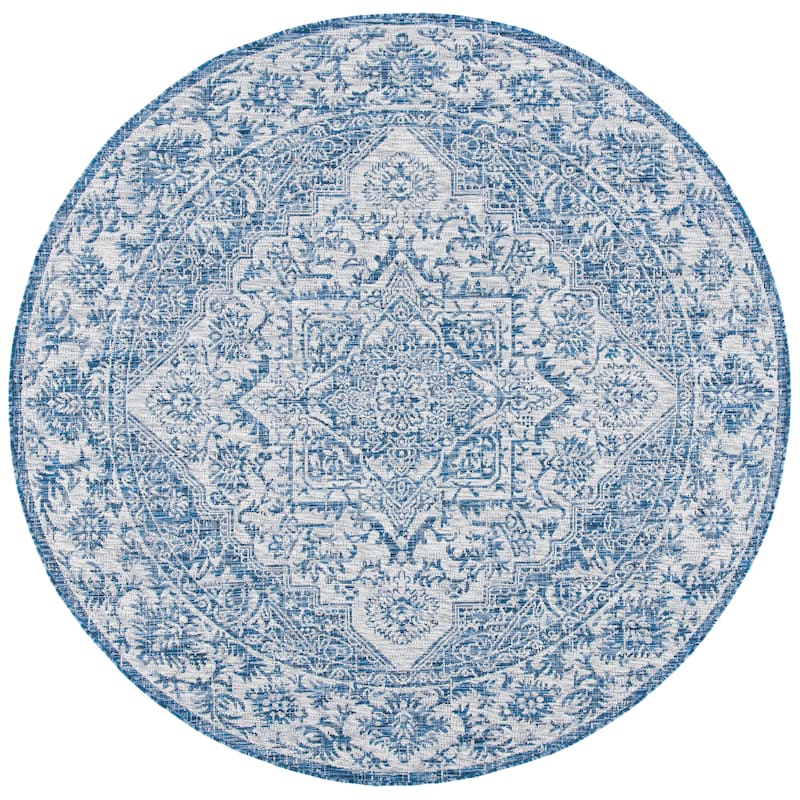 SAFAVIEH Courtyard Guylaine Indoor/ Outdoor Waterproof Patio Backyard Rug