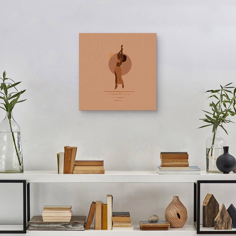 Keep Rising by Princella Canvas Art Print