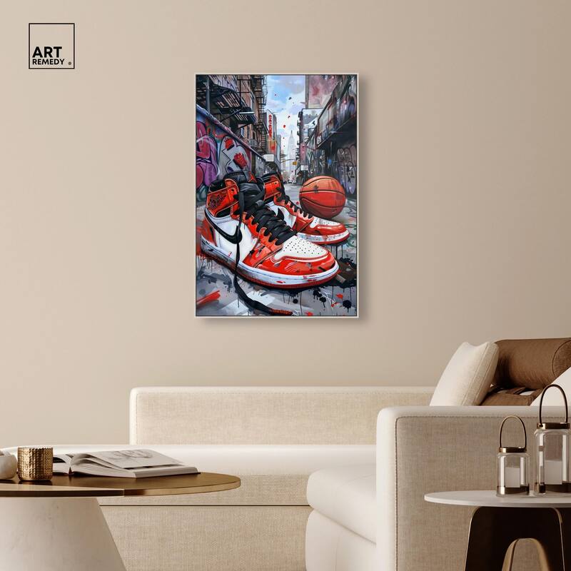 Streetwise Sneakers Canvas by Art Remedy