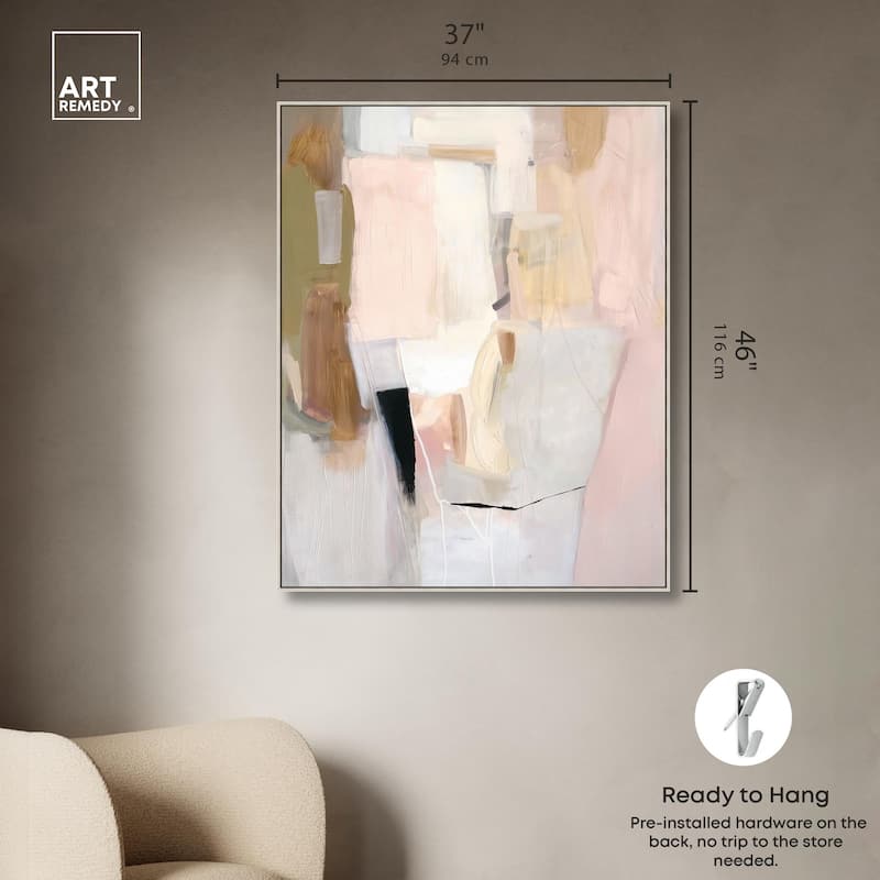 Pigment Flow II Canvas by Art Remedy