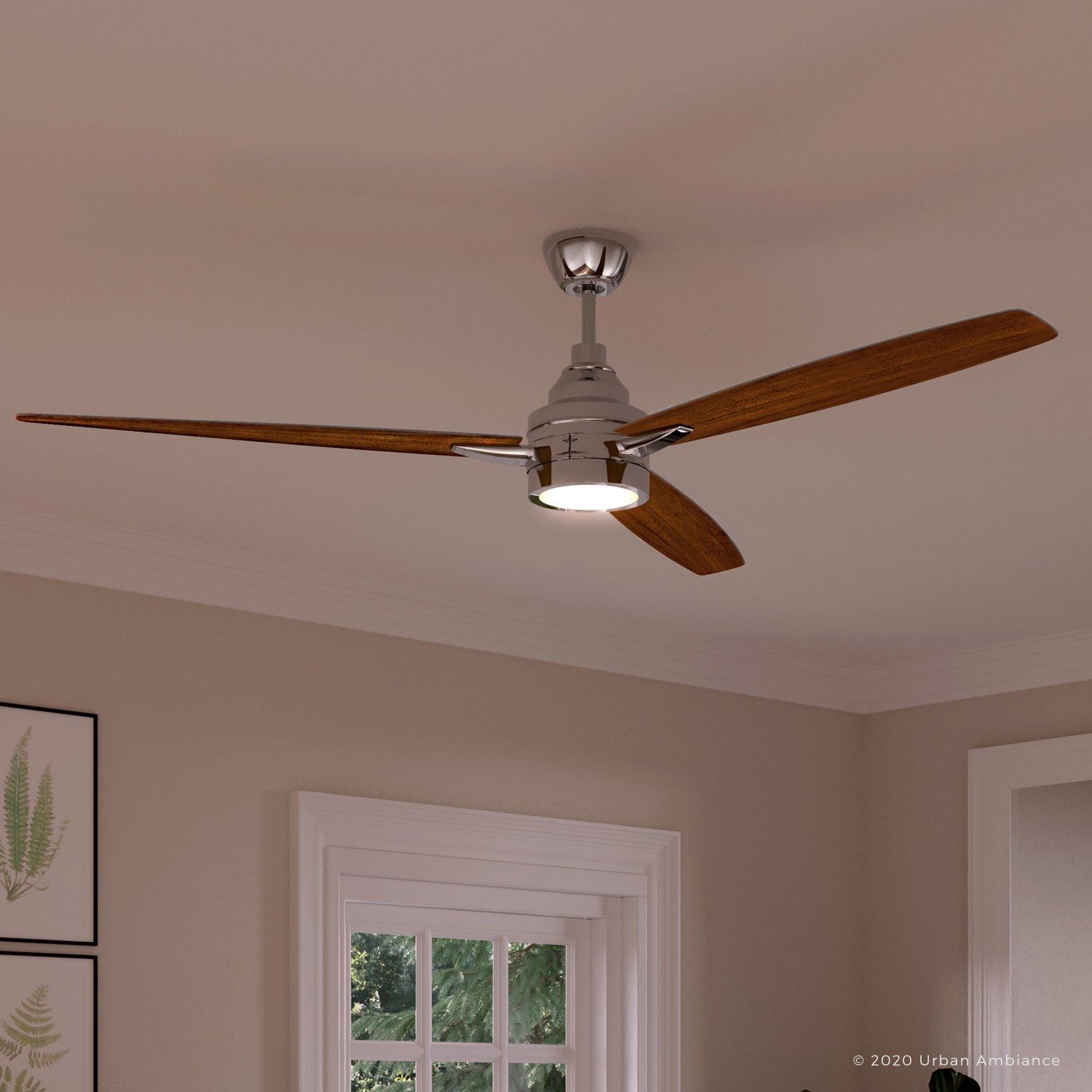Mid century best sale style ceiling fan