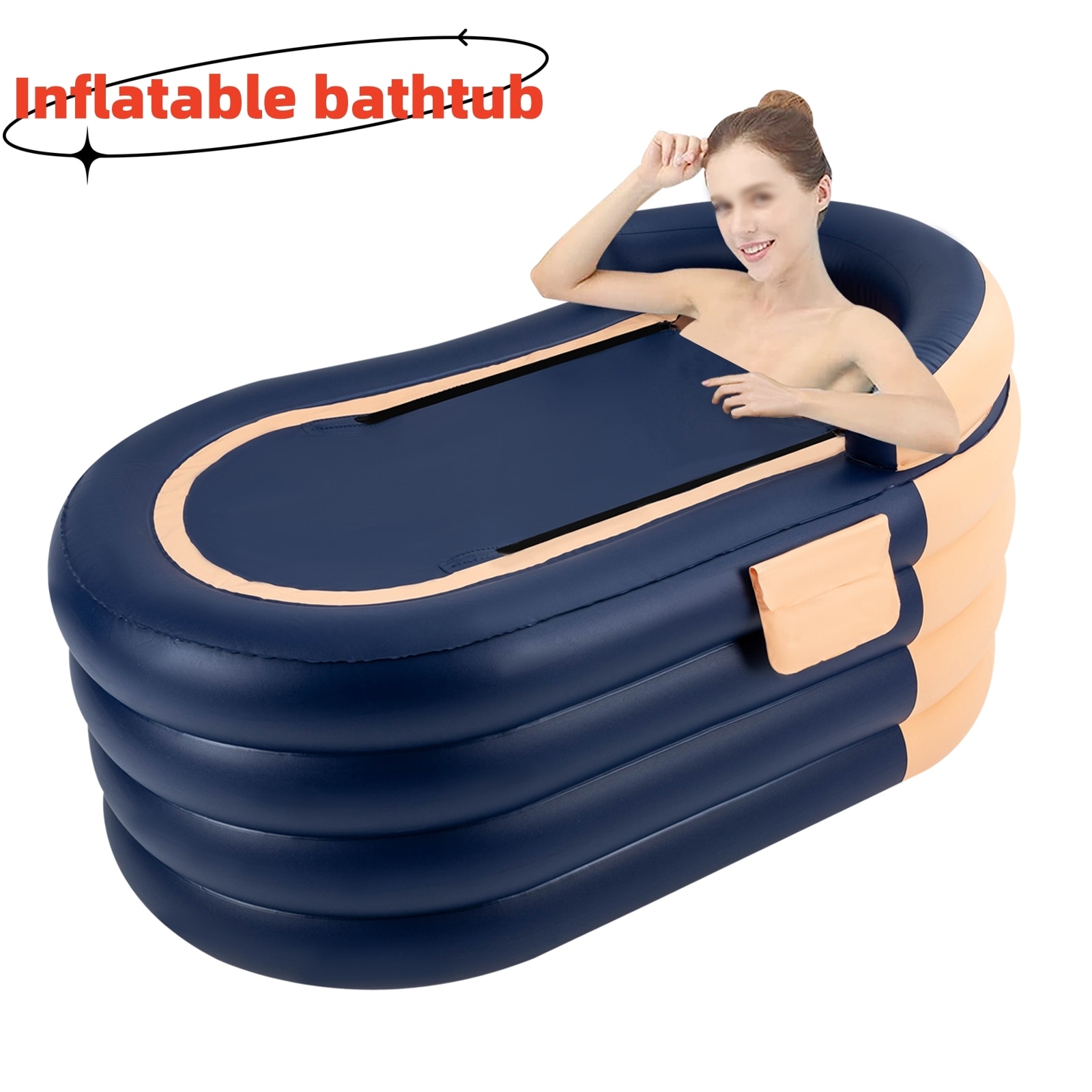 Home Spa Bath Equip Comfortable Inflatable Ring Foldable Baby Bath Bucket  Foldable Adult - Buy Home Spa Bath Equip Comfortable Inflatable Ring  Foldable Baby Bath Bucket Foldable Adult Product on