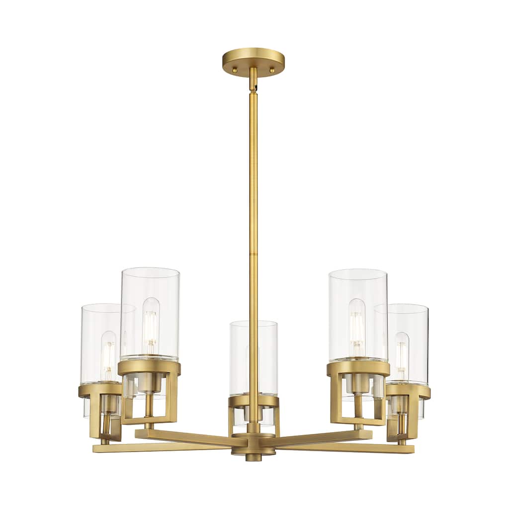 Innovations Lighting Utopia - 5 Light 8" Stem Hung Chandelier