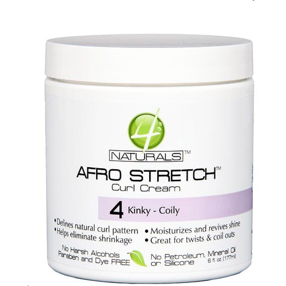 Shop 4naturals Afro Stretch Curl Cream 6 Oz Free Shipping On