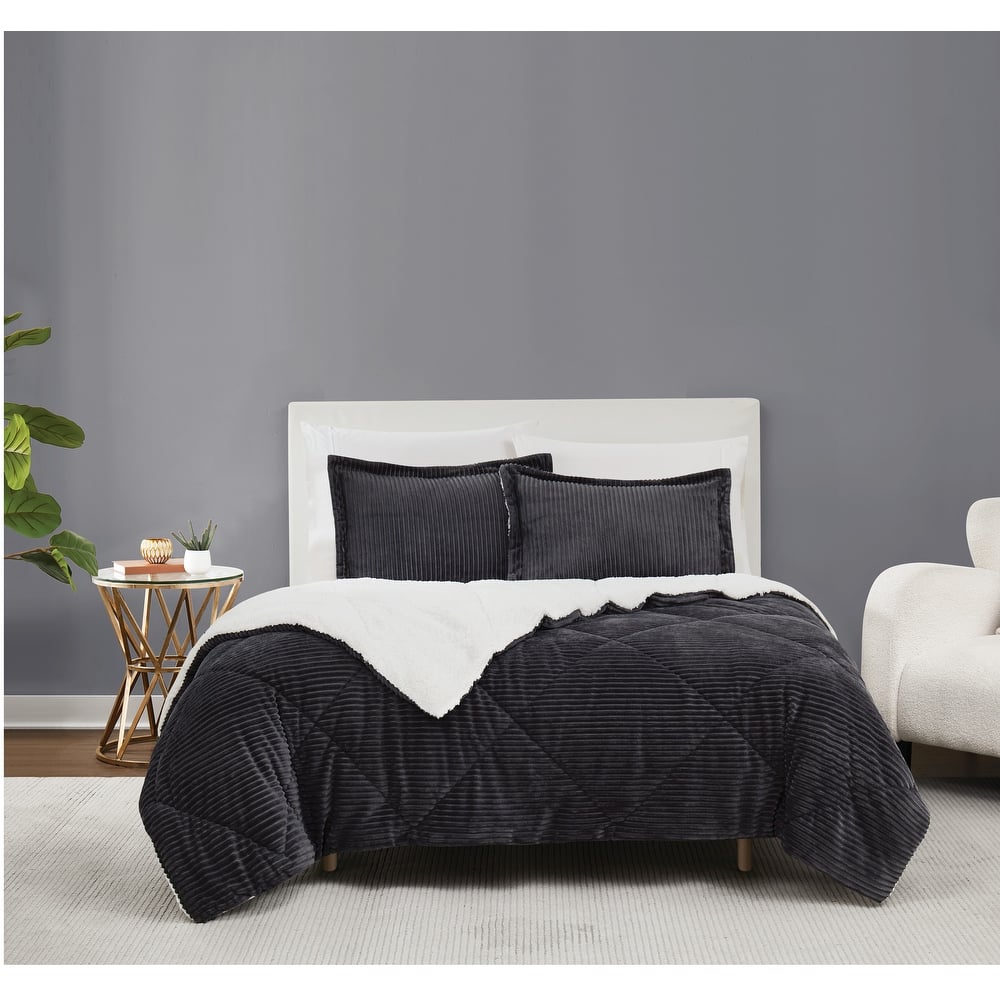 Brooklyn Loom Corduroy Comforter Set