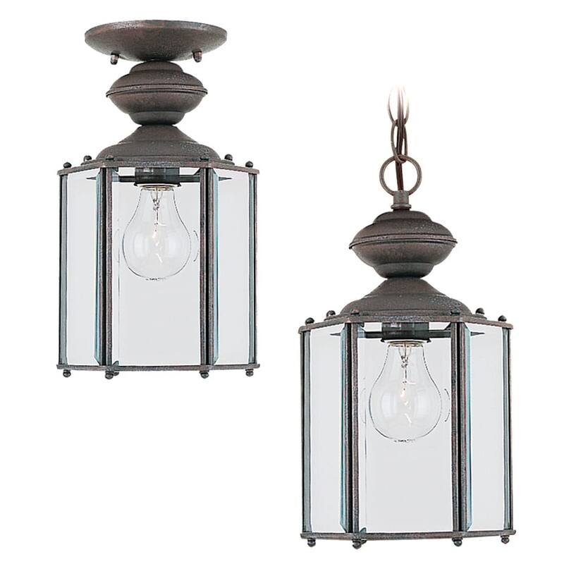 Roseto Kane Single Light 7" Wide Outdoor Mini Pendant