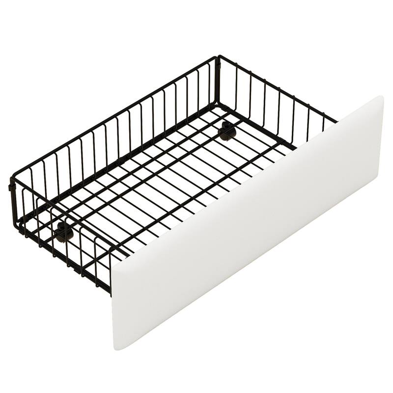 Upholstered Twin Size Daybed with Storage Drawers and LED Lights