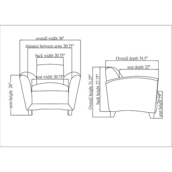 Lorell Club Chair Bed Bath & Beyond 34803689