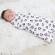 preview thumbnail 3 of 3, aden + anais essentials cotton muslin swaddle blanket 4 pack minnie rainbows