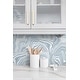 preview thumbnail 13 of 22, Luxe Haven Marbled Tile Peel and Stick Wallpaper