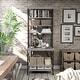 preview thumbnail 6 of 24, Rendrick Farmhouse Adjustable Shelves Bookcase by Furniture of America