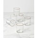 preview thumbnail 26 of 31, Oneida 24 Seven Colors Medium Tumblers, Set of 6, Clear or Colored Rims - 4"H x 3.25" Round; 13.5-Fl Oz
