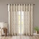 preview thumbnail 12 of 80, Madison Park Westmont Fretwork Print Pattern Single Curtain Panel