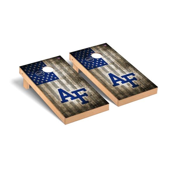 slide 2 of 5, Air Force Academy Falcons 2x4 Pro Cornhole Boards - V2 Include Carrying Case