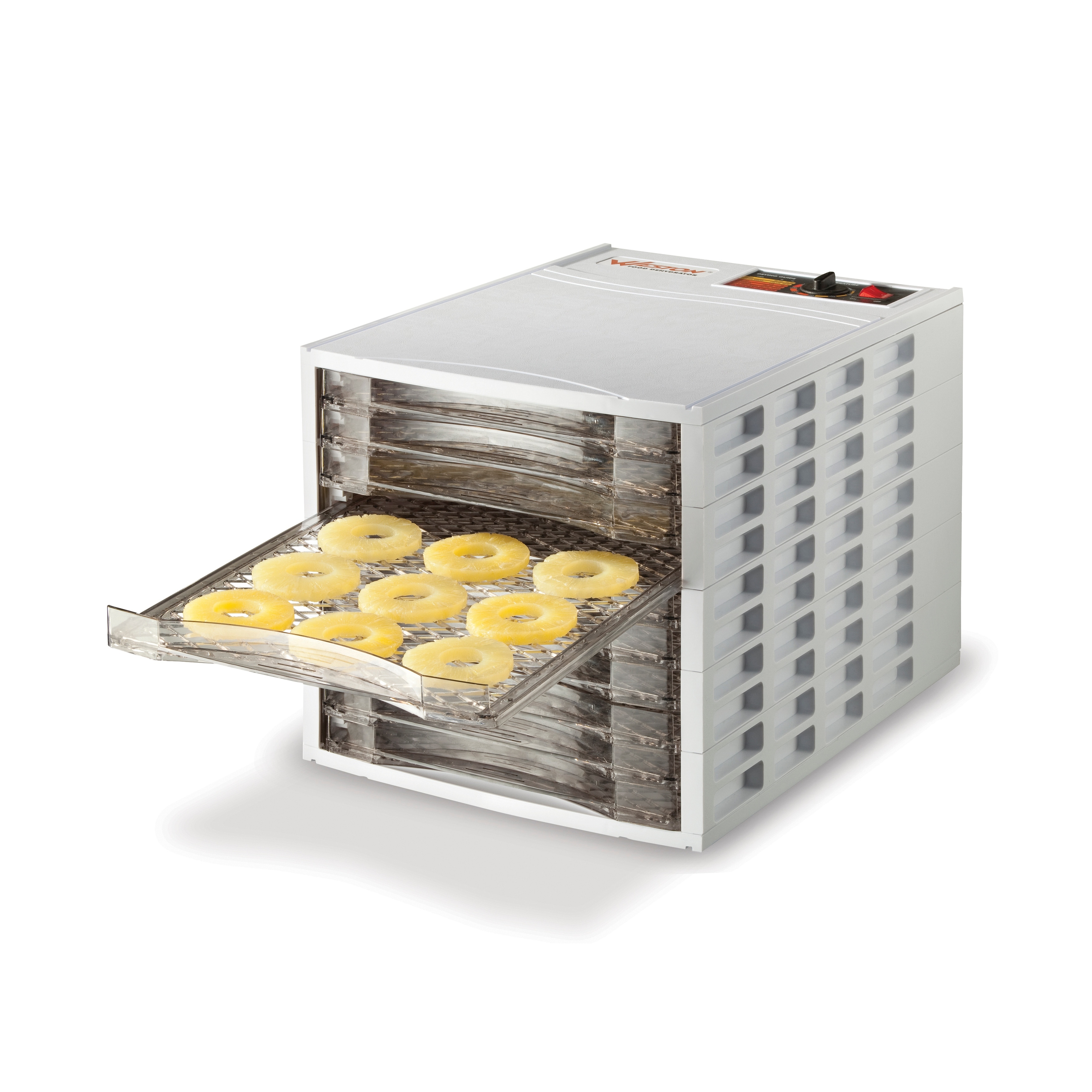 Ivation 10 Stainless Steel Tray Food Dehydrator For Snacks, Fruit