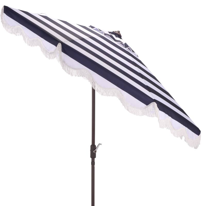 SAFAVIEH Outdoor Living Lucerna 9ft Crank Umbrella
