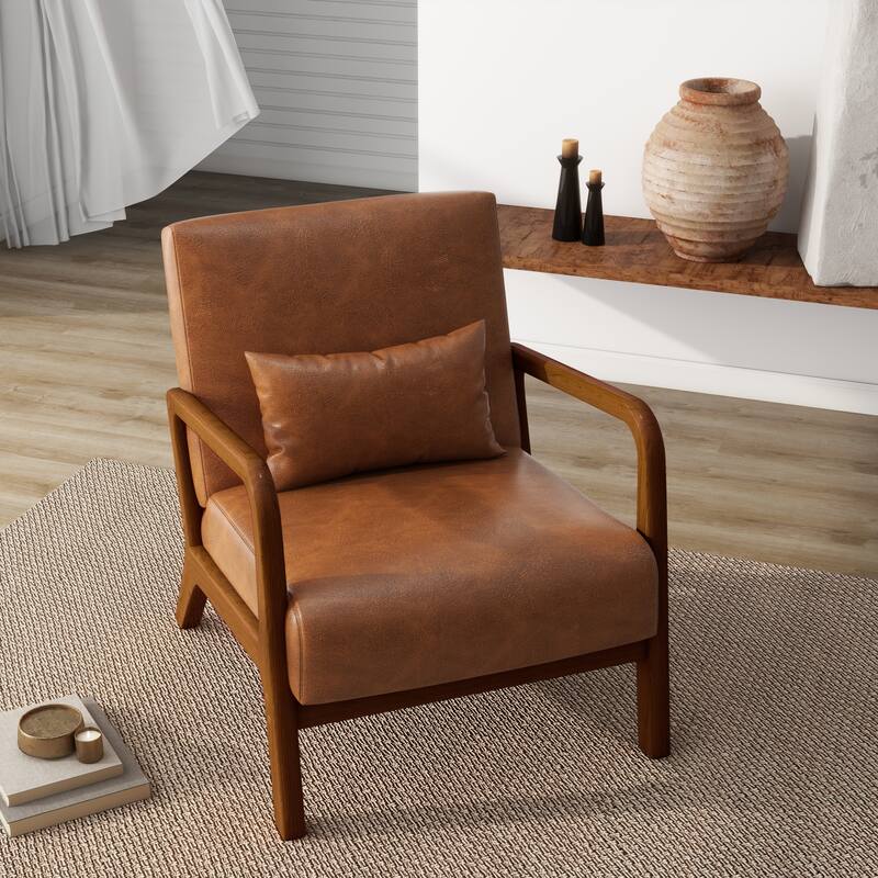 Modern Upholstered Accent Chairs for Living Room