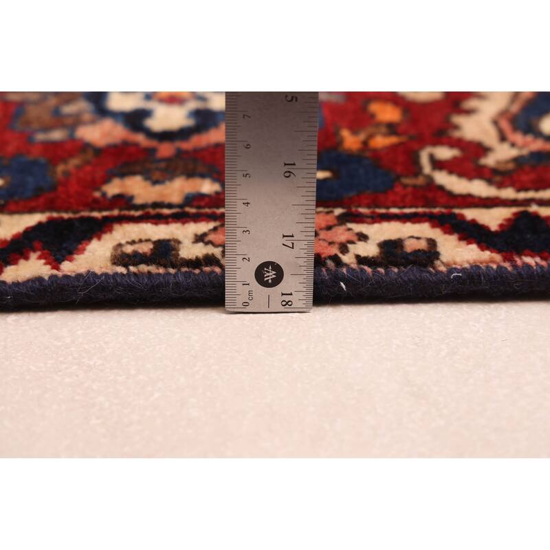 ECARPETGALLERY Hand-knotted Kayseri Vintage Red Wool Rug - 6'11 x 10'0