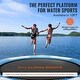 preview thumbnail 7 of 21, 13ft Recreational Inflatable Water Trampoline Bounce with 3-Step Ladder and Electric Air Pump