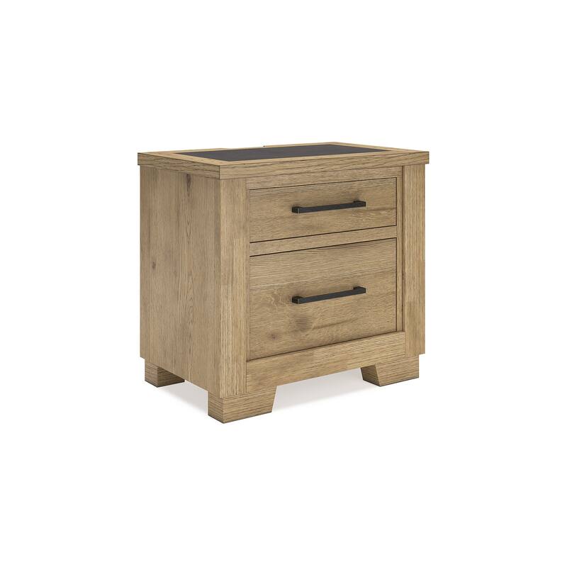 Signature Design by Ashley Galliden Brown Nightstand
