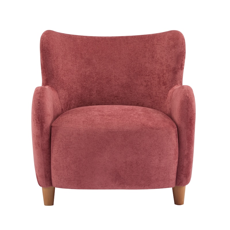 Bacho Fabric Wingback Accent Chair by Christopher Knight Home