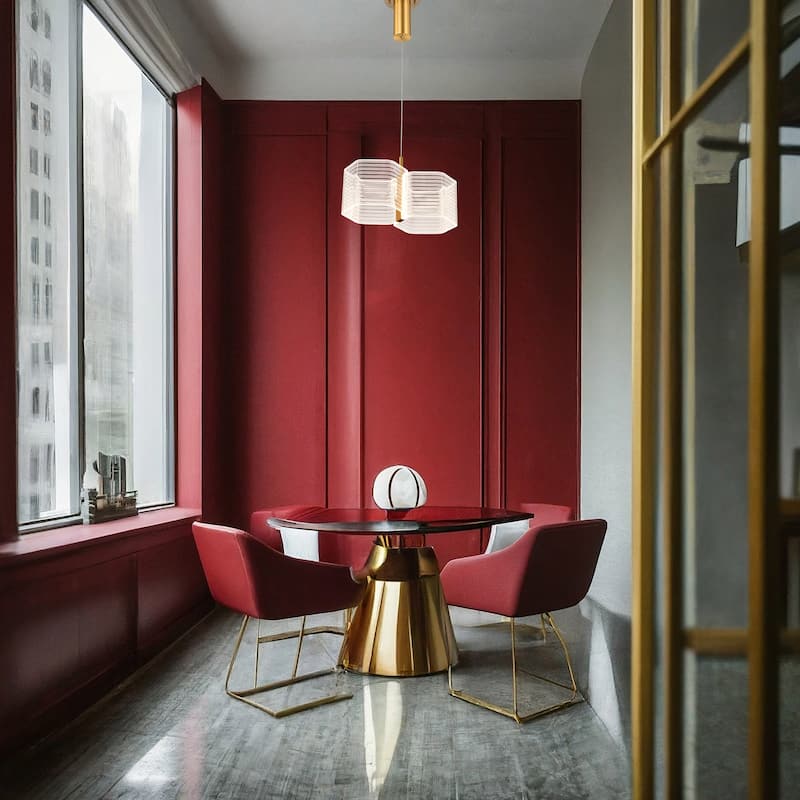 Kenzo LED 2 Light Mini Pendant Polished Anodized Bronze Finish Light Guide Panel - Polished Anodized Bronze