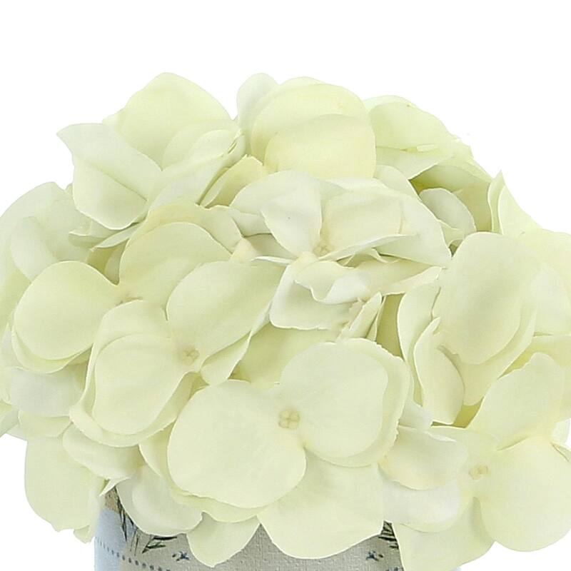 Hydrangea Arrangement in a Glass Vase