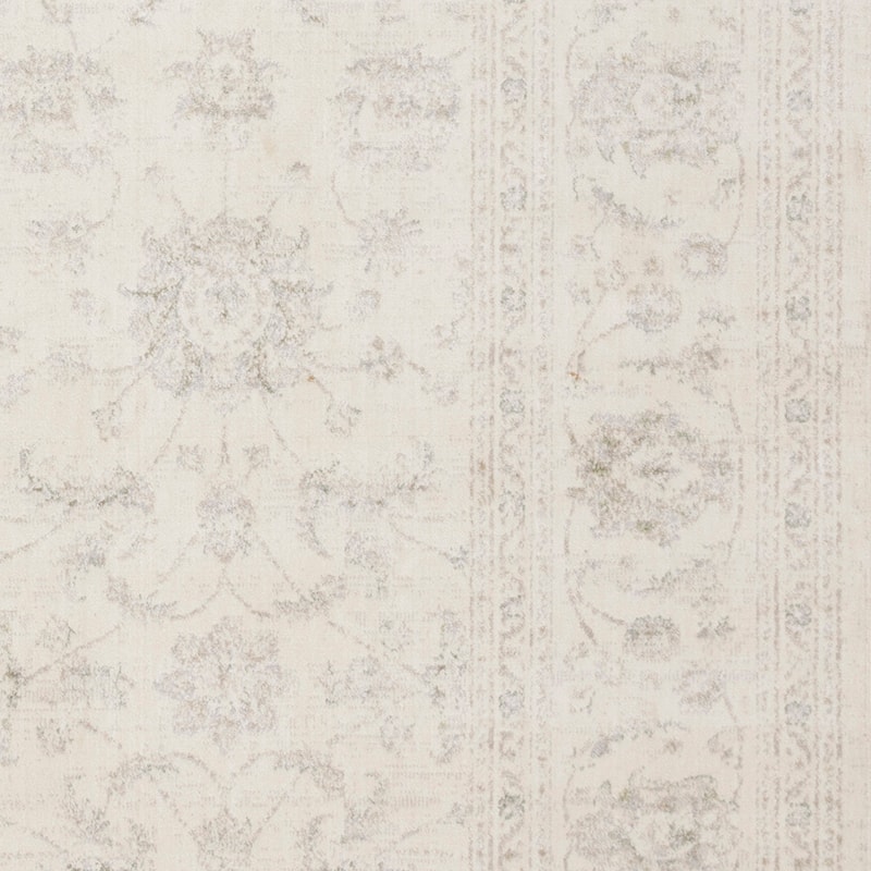 Alexander Home Antique Inspired Distressed Floral Area Rug