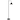 60 Watt Campana Metal Downbridge Floor Lamp in Black - One Size