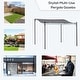 preview thumbnail 13 of 17, Outsunny Steel Outdoor Pergola Patio Canopy