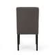 preview thumbnail 47 of 96, Kuna Contemporary Upholstered Dining Chair (Set of 2) by Christopher Knight Home