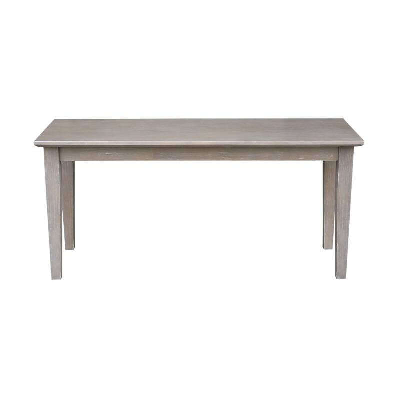 Shaker Style Bench - 39" x 14" - 39" x 14"
