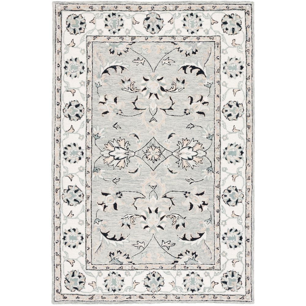 SAFAVIEH Handmade Micro-Loop Taletta Oriental Wool Rug