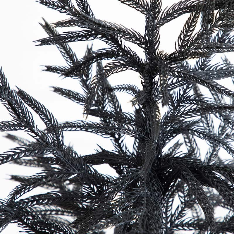 Halloween Norfolk Pine Artificial Potted Tree - 4' - Unlit