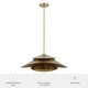 preview thumbnail 6 of 5, Hunter Hiro 1 Light Pendant - Kitchen, Dining Room, Entry - Contemporary, Modern - Statement Lighting!